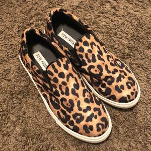 Steve Madden leopard sneakers